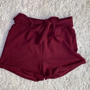 MAROON SHORTS